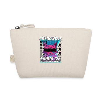 Vaporwave Otaku Cat Manga Japan Cat Retrowave - Organic Pouch - nature - Front