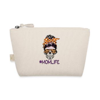Mom Life halloween - Organic Pouch - nature - Front
