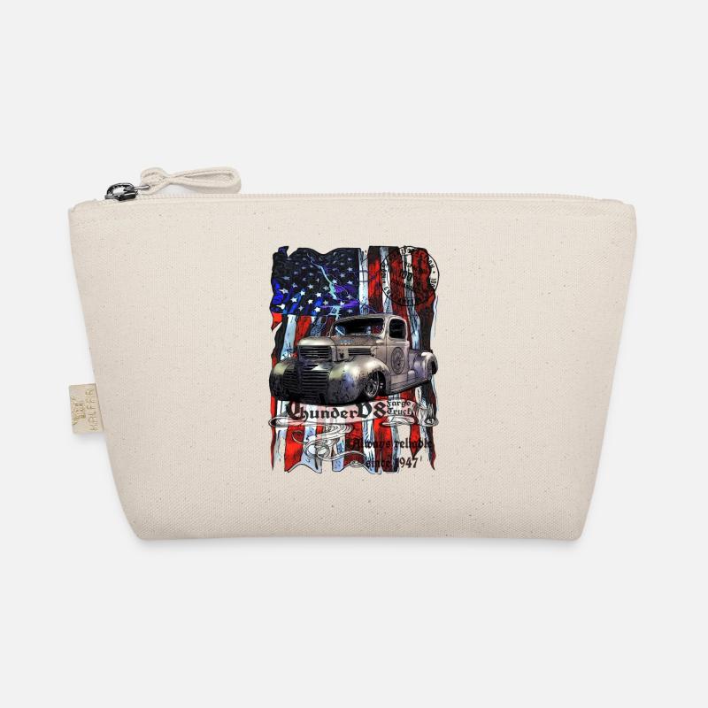 Thunder V8 Fargo Truck since 1947 100% Satisfied - Bio-Täschchen - Natur