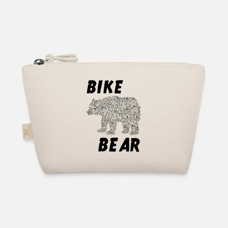 Fahrrad Bär - Bio-Täschchen - Natur