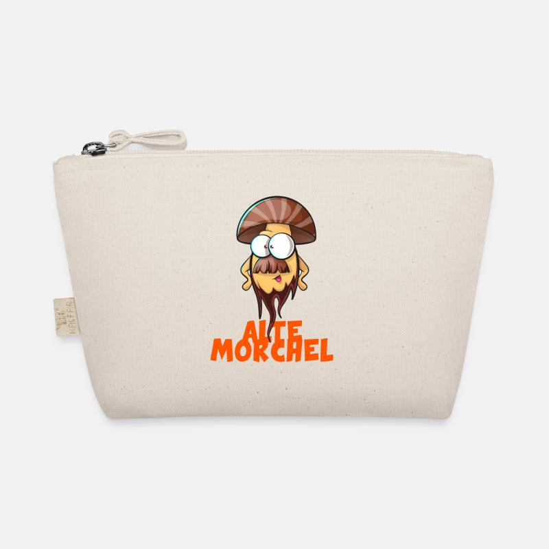 Old Morel, Funny Design, Funny Gift Idea Organic Pouch