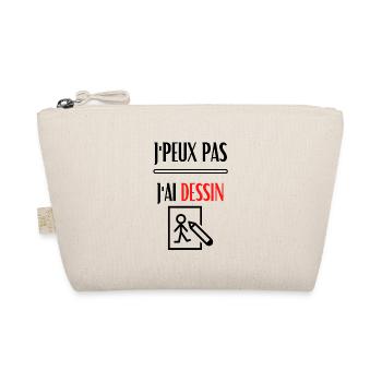 j'peux pas j'ai dessin / dessiner / prof de dessin - Trousse biologique - nature - Devant