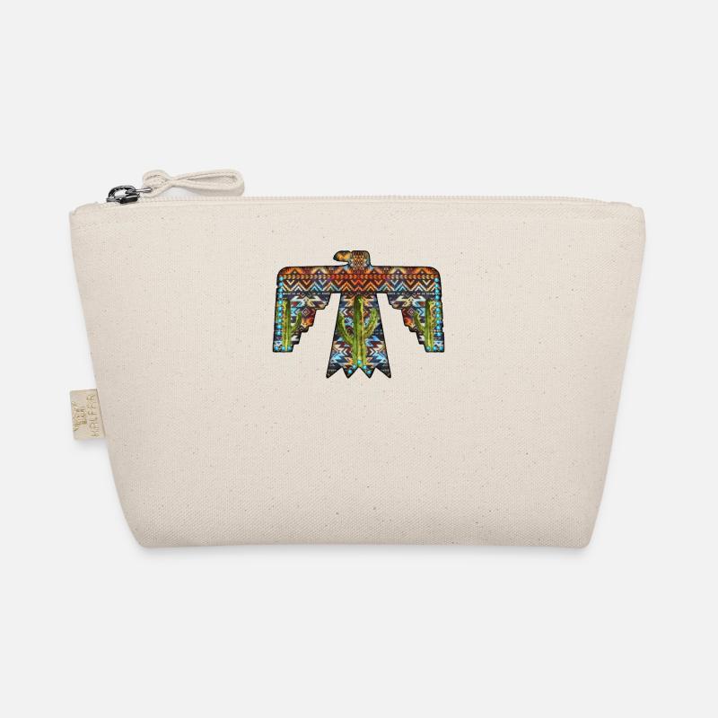 Aztekischer freier Vogel Bio-Täschchen