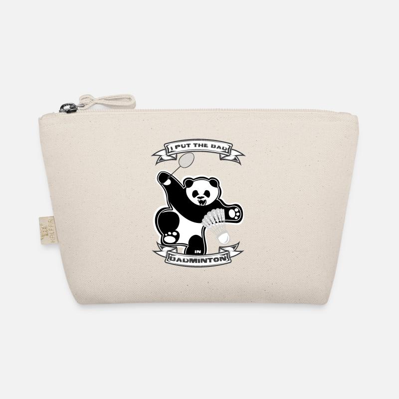 Panda Badminton Organic Pouch