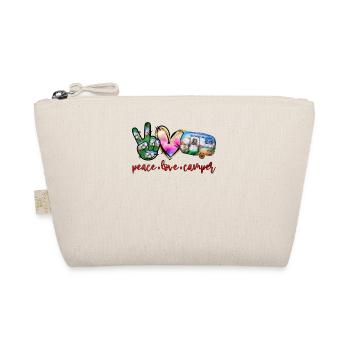 Peace Love Camper - Organic Pouch - nature - Front