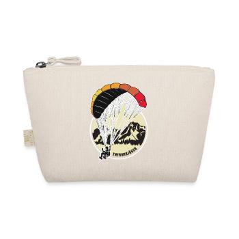 Paragliding gift - Organic Pouch - nature - Front