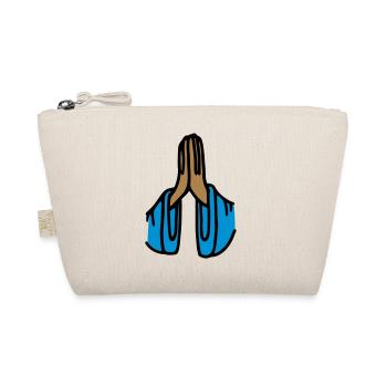 Prière Gratitude Mains repliées Méditation Prière - Trousse biologique - nature - Devant