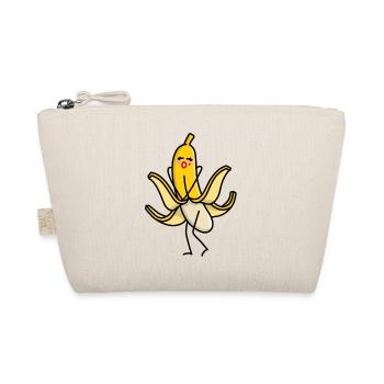 Marilyn, Monroe sexy banana blowing skirt up pun - Organic Pouch - nature - Front