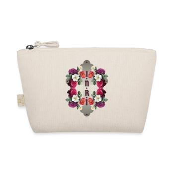 Christianisme de Jésus, croix INRI, roses anciennes - Trousse biologique - nature - Devant