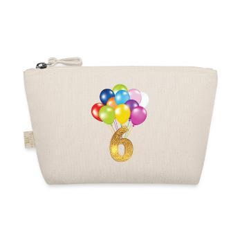 6 enfants fêtent leur heureux anniversaire - Trousse biologique - nature - Devant