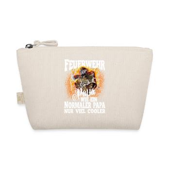 Feuerwehr Papa - Bio-Täschchen - Natur - Vorne