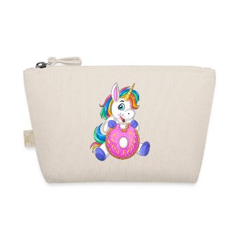 unicorn donuts - Organic Pouch - nature - Front