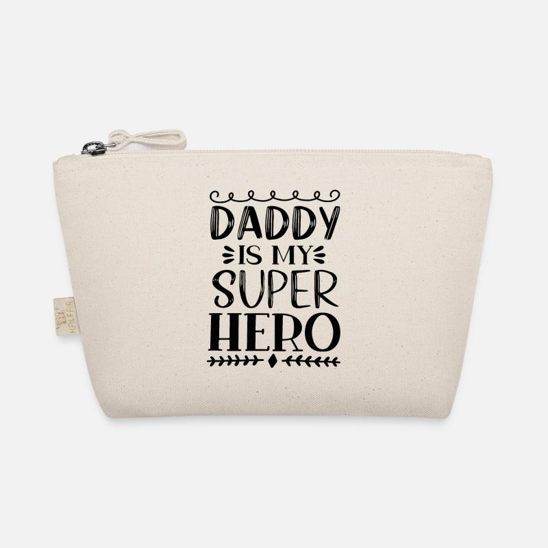 Daddy Is My Super Hero Bio-Täschchen