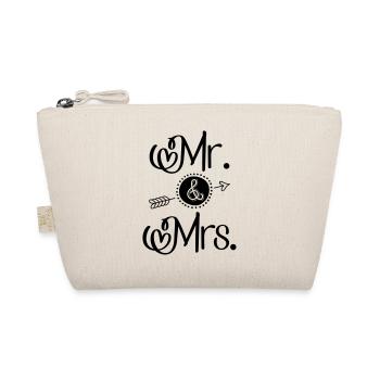 Mr. and Mrs. - Bio-Täschchen - Natur - Vorne