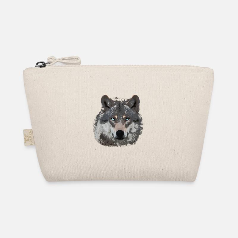 Wolf Fans Design Classique - pour les amateurs de loups Trousse biologique