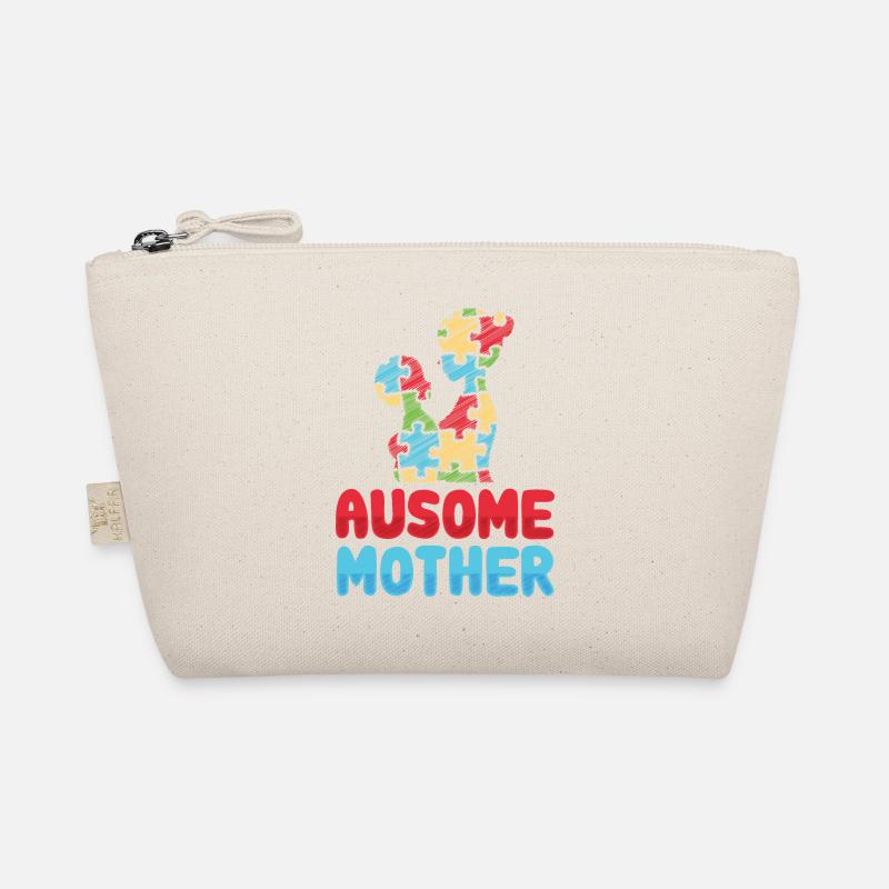 Ausome Mutter Mama Kinder Autismus Awareness Bio-Täschchen