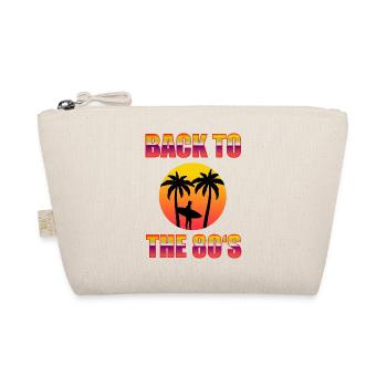 Surfing Back to the 80s - Bio-Täschchen - Natur - Vorne