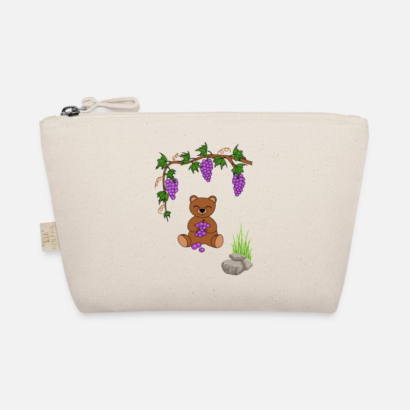 teddy bear with grapes Trousse biologique