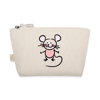 Maus - Bio-Täschchen - Natur - Vorne