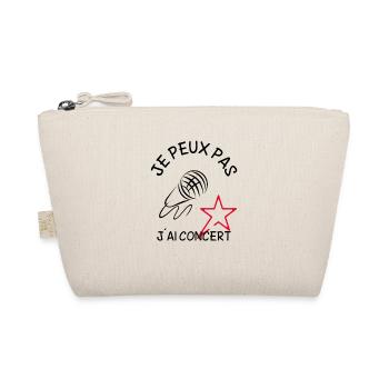 je peux pas j ai concert - Trousse biologique - nature - Devant