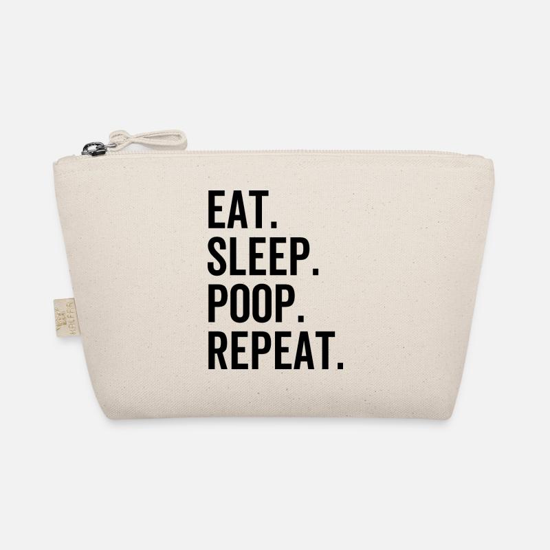 Eat Sleep Poop Repeat Organic Pouch