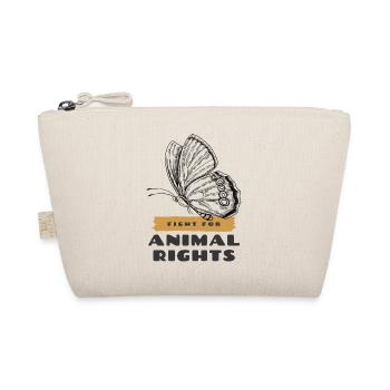 Animal Rights / Tierschutz - Organic Pouch - nature - Front