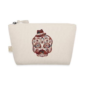 Mexico Day of the Dead Skull Mexico Mexico Latino - Organic Pouch - nature - Front