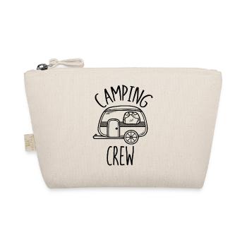 Camping Crew Travel Adventure Hiking Gift - Organic Pouch - nature - Front