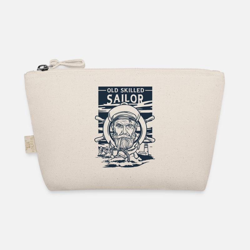 Old Experienced Sailor Classic Maritime Organic Pouch