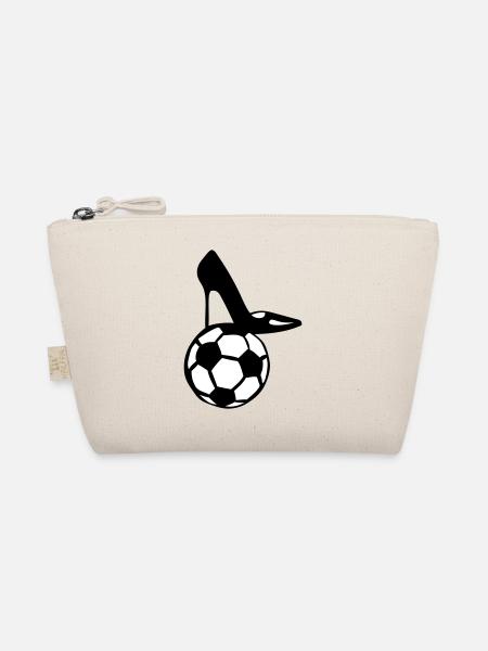 football shoe stiletto heel women - Organic Pouch - nature - Front