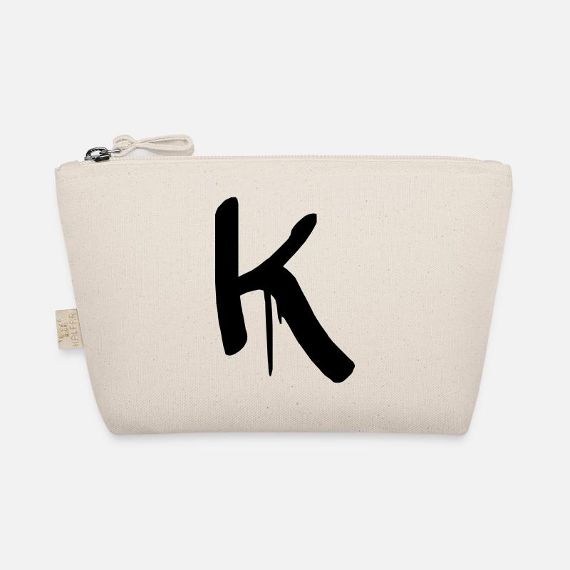 buchstabe K Bio-Täschchen