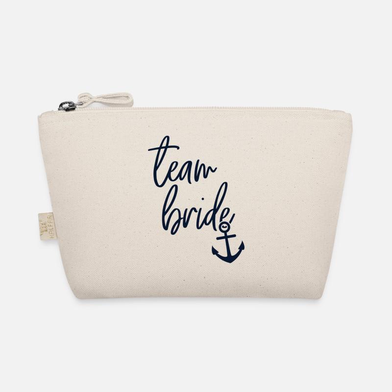 Team Bride Shirts | Hafen der Ehe Bio-Täschchen