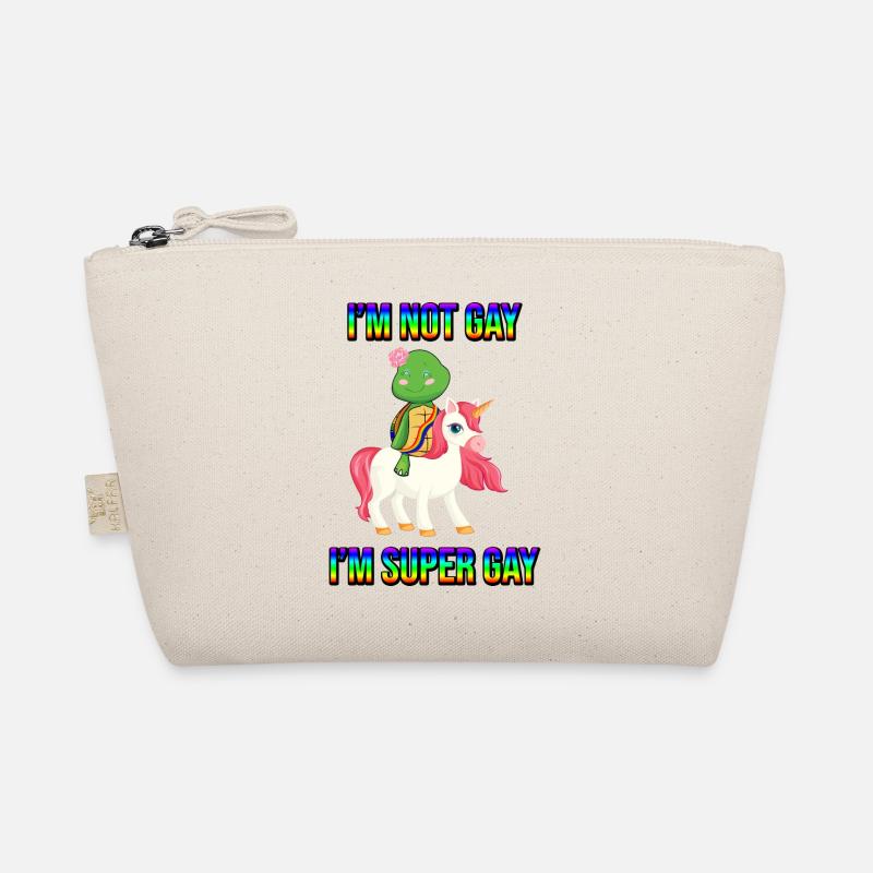 tortue sur licorne lgbt blindé rainbow Trousse biologique