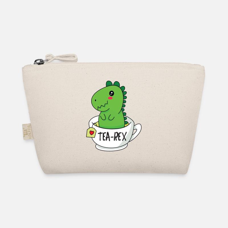 Tea Rex - Bio-Täschchen - Natur