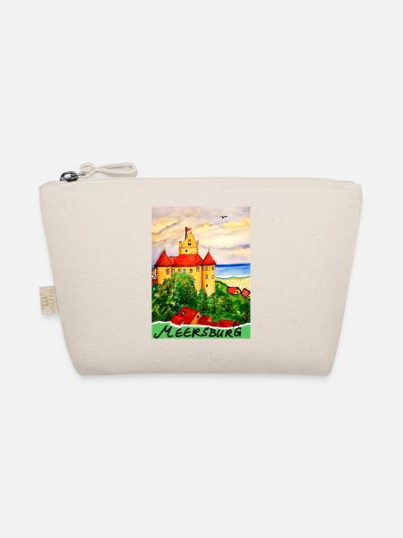 EG Urlaub I Meersburg I City I Bodensee I Aquarell - Bio-Täschchen - Natur