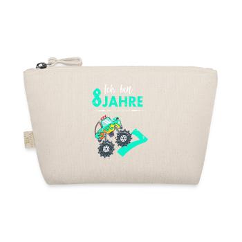 Ich bin 8 Jahre - Bio-Täschchen - Natur - Vorne