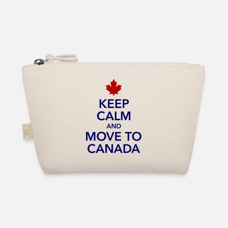 keep calm move to Canada Feuille d’érable Canada Amérique Trousse biologique