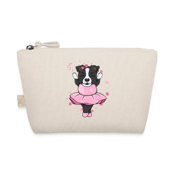 BORDER COLLIE Ballerine - Trousse biologique - nature - Devant