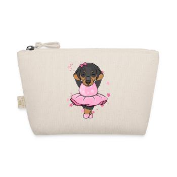 Ballerine teckel - Trousse biologique - nature - Devant