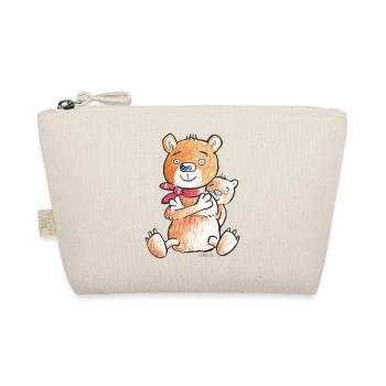 The big and the little bear - Organic Pouch - nature - Front