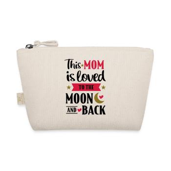 I love you to the moon and back - cadeau maman - Trousse biologique - nature - Devant