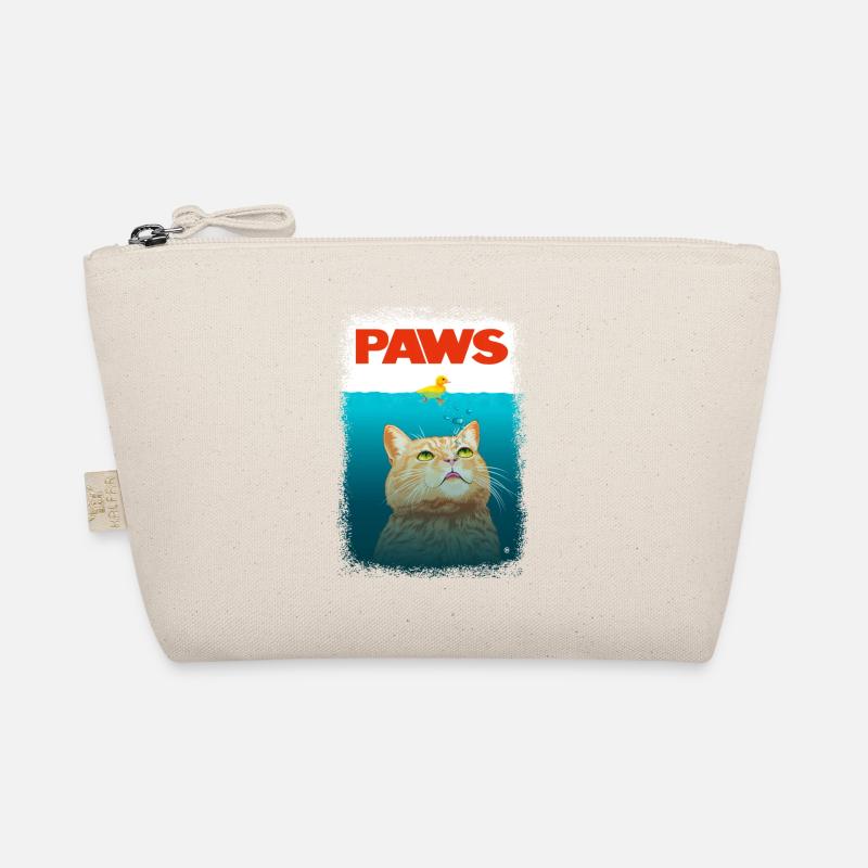 Shark Cat - Bio-Täschchen - Natur