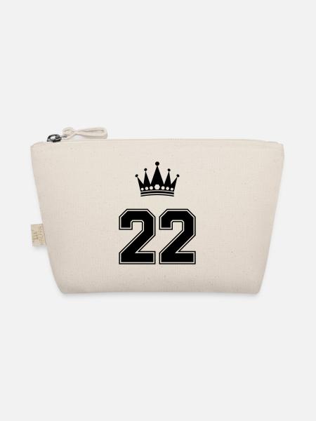 22 crown - Organic Pouch - nature - Front