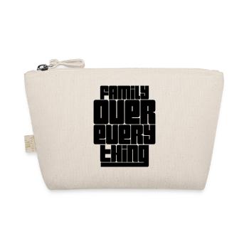 Family Over Everything - Organic Pouch - nature - Front