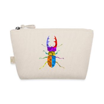 Hirschkäfer - Bio-Täschchen - Natur - Vorne