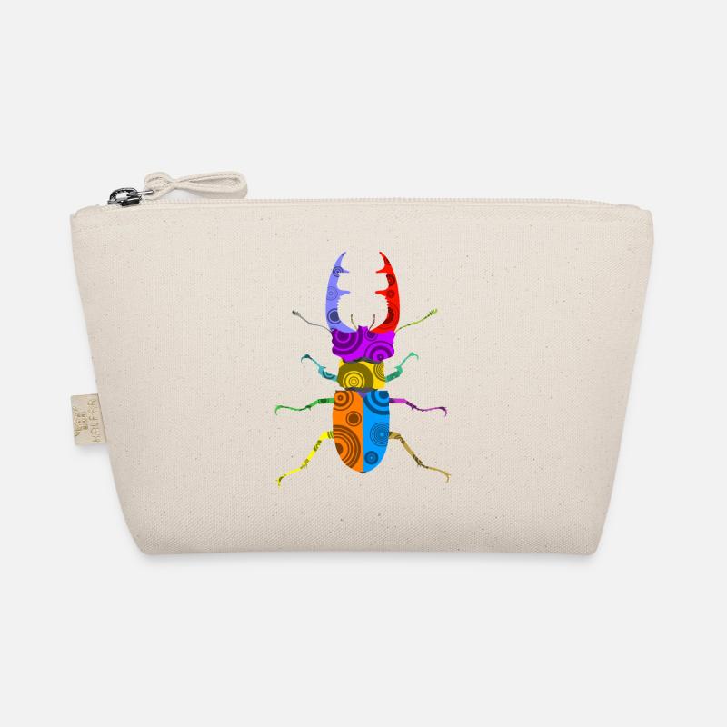 Stag beetle Organic Pouch