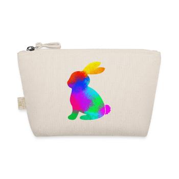 lapin coloré - Trousse biologique - nature - Devant