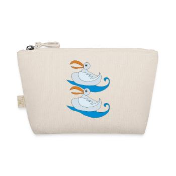 pair of seagulls - Organic Pouch - nature - Front