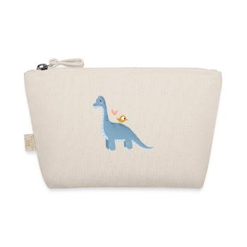 ZAZdesign® Dino Brachio Brachiosaurus - Organic Pouch - nature - Front