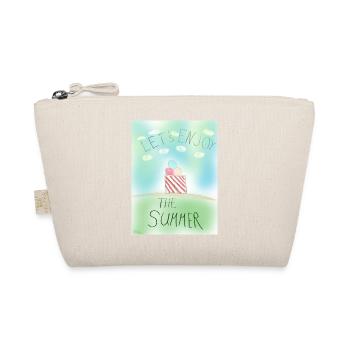 Lets enjoy the summer - Bio-Täschchen - Natur - Vorne